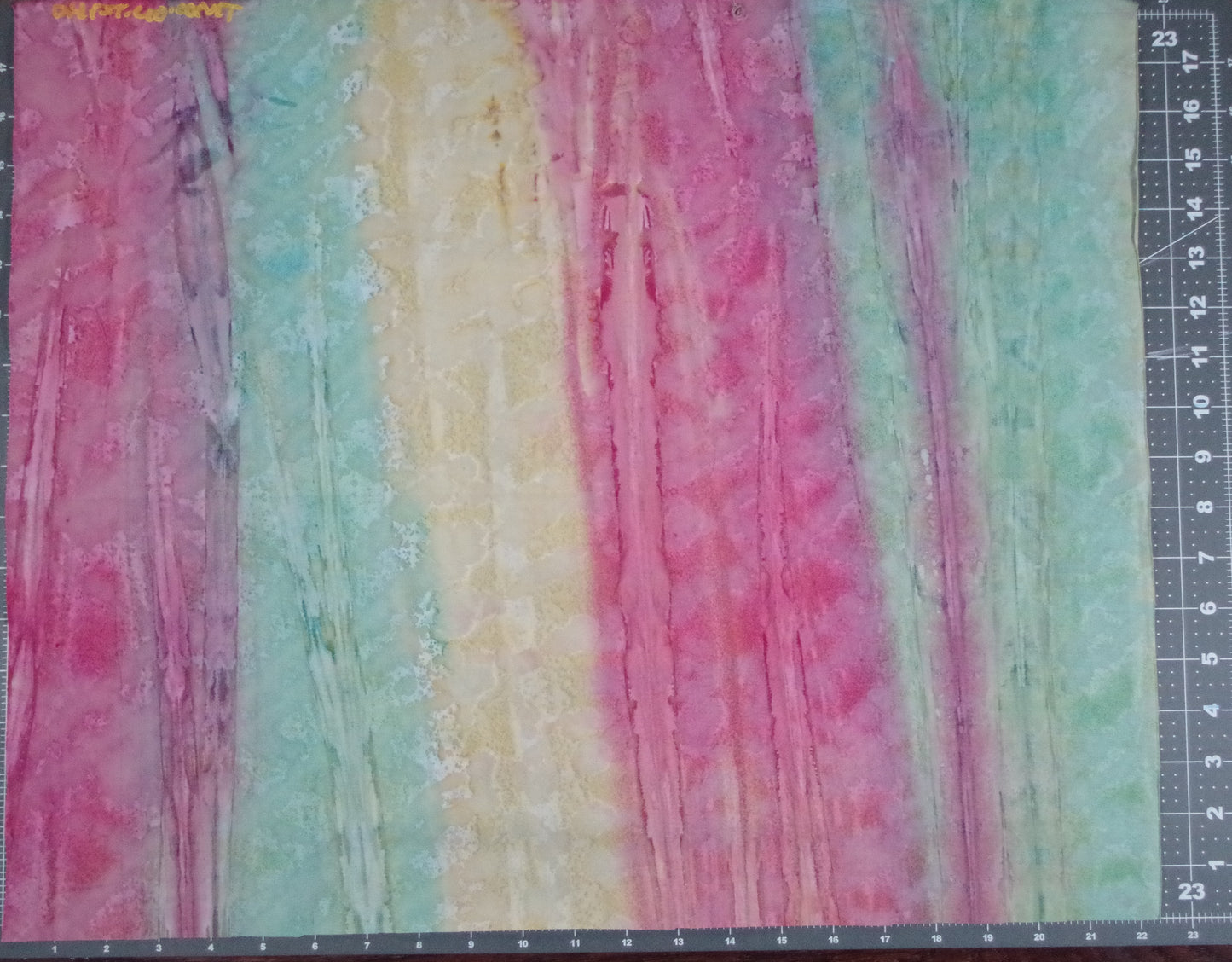 Batik Print - Red Yellow Green
