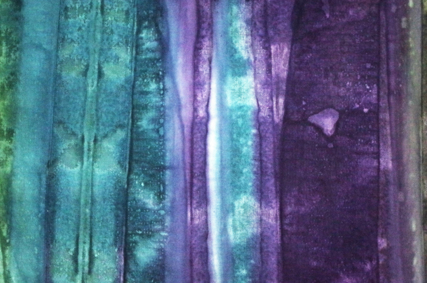 Batik Print - Green Blue & Purple