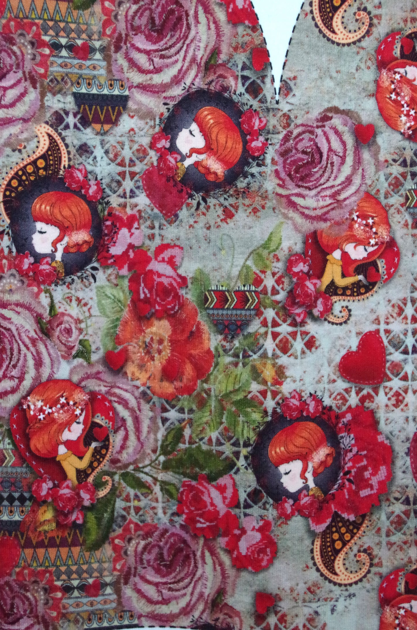 Beanie and Buff - Stenzo 100% Cotton Oeko-Tex Fabric Panel - 24" x 118"