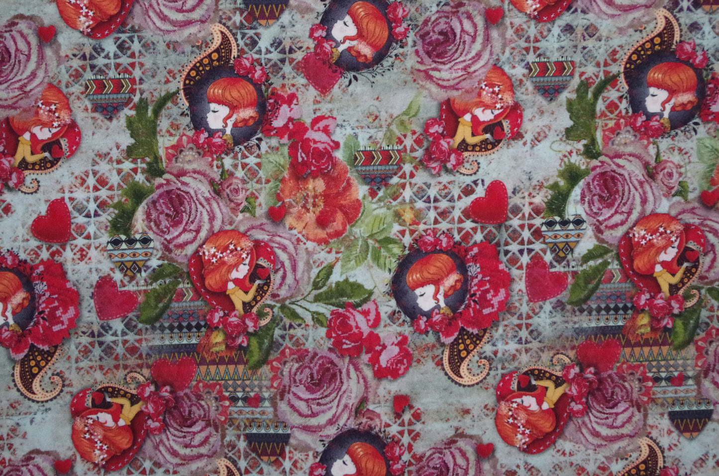 Beanie and Buff - Stenzo 100% Cotton Oeko-Tex Fabric Panel - 24" x 118"