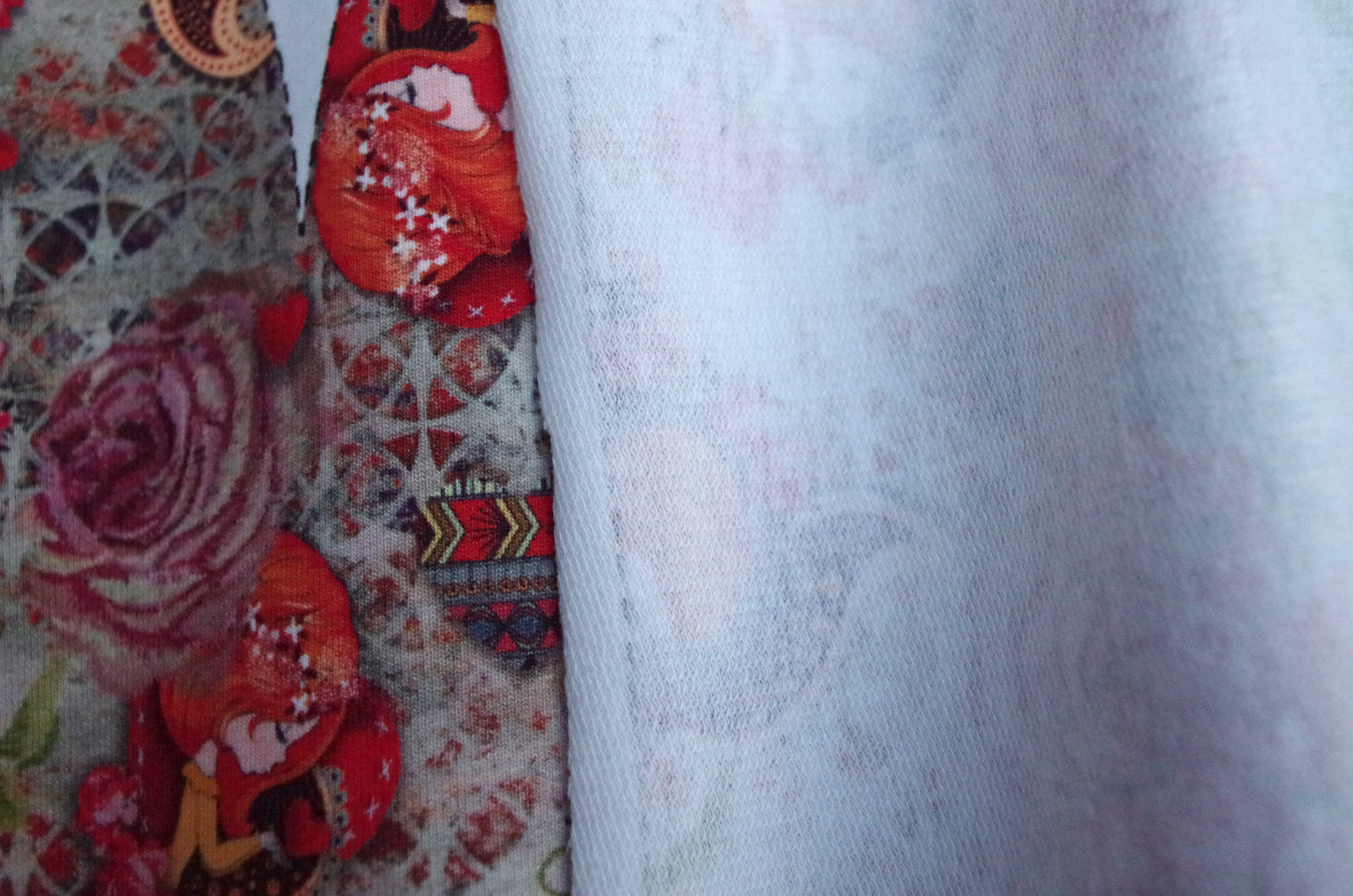Beanie and Buff - Stenzo 100% Cotton Oeko-Tex Fabric Panel - 24" x 118"