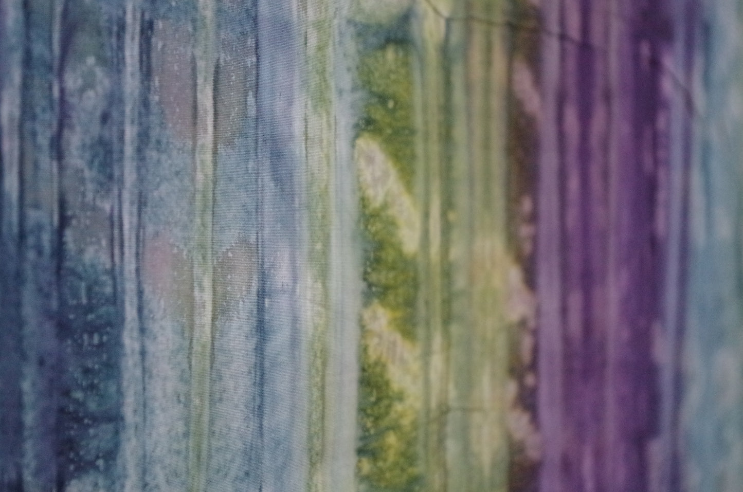 Batik Print - Green Blue & Purple