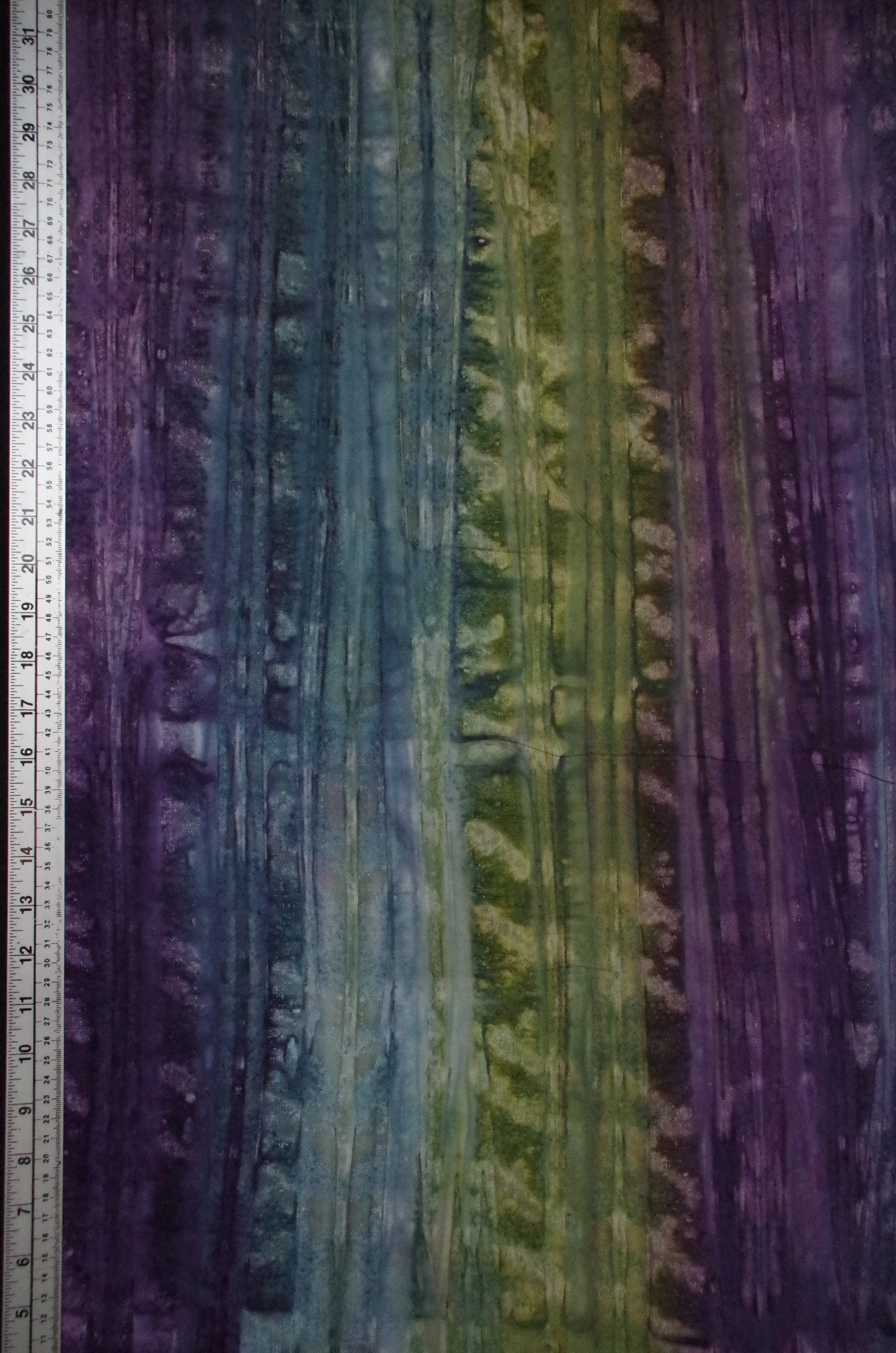 Batik Print - Green Blue & Purple