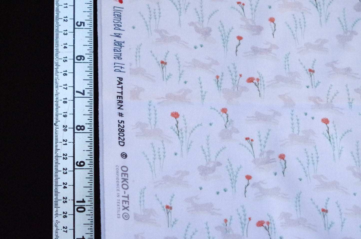 Qulting Cotton - Fat Quarter - White Bunny