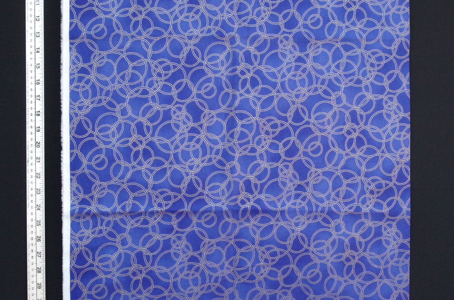 Qulting Cotton - Fat Quarter - Rings Blue