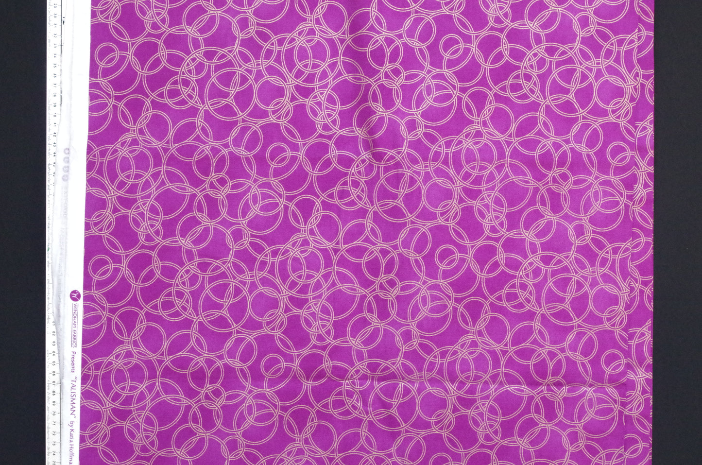 Qulting Cotton - Fat Quarter - Ring Purple
