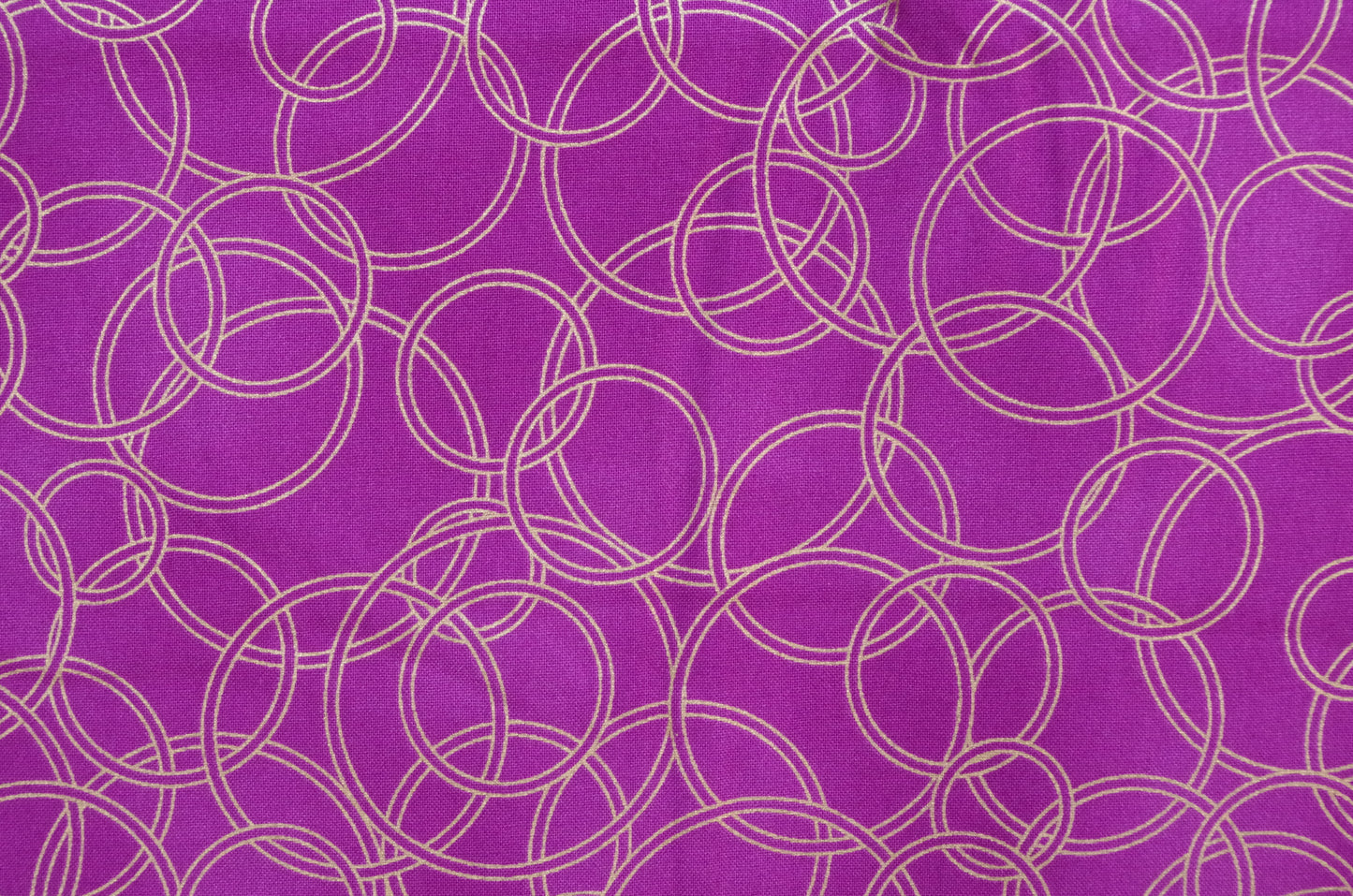 Qulting Cotton - Fat Quarter - Ring Purple