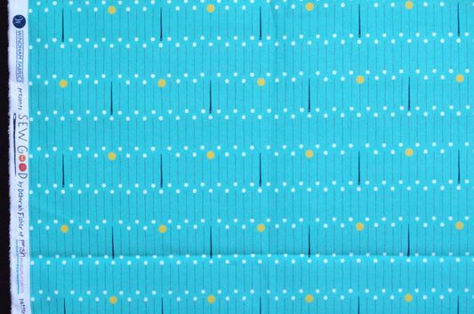 Qulting Cotton - Fat Quarter - Pins and Needles Blue